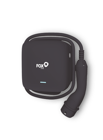 Fox 7kW L Series EV Charger 1PH with 6m Type 2 Cable