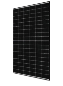 440W N-type Bifacial Double Glass Mono GB Black Frame with MC4 connectors