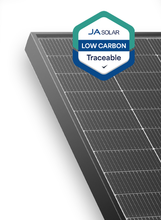 460W N-type Double Glass Bifacial LB (Traceable, Low carbon) with MC4-EVO2 connectors (Black Frame)