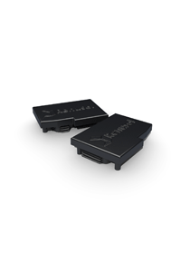 VarioSole + End Cap 50X37 rail – RIGHT/LEFT Black (1 pair)